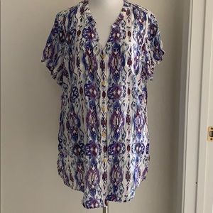 Women’s White Blouse Sz 1X